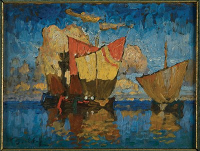 Lot 1050 - Konstantin Ivanovich Gorbatov Russian,...