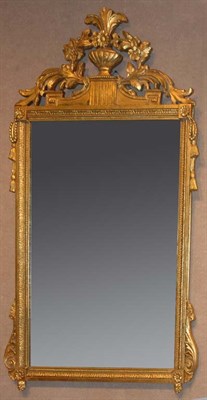 Lot 571 - Neoclassical Style Gilt-Wood Mirror Height 53...