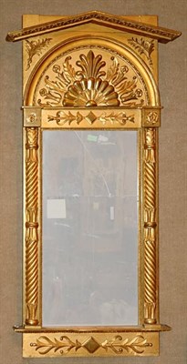 Lot 225 - Neoclassical Style Gilt-Wood Mirror Height 53...