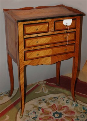 Lot 288 - Transitional Louis XV/XVI Style Fruitwood Side...