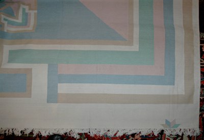 Lot 3600 - Cotton Dhurrie India, contemporary The allover...