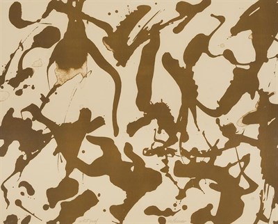 Lot 4271 - Lee Krasner COMPOSITION Lithograph printed in...
