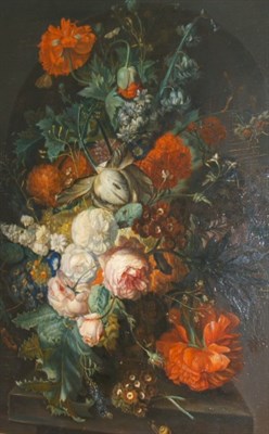 Lot 46 - Manner of Rachel Ruysch Floral Still Life...