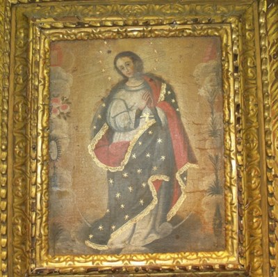 Lot 28 - Cuzco School 18th Century The Immaculate...