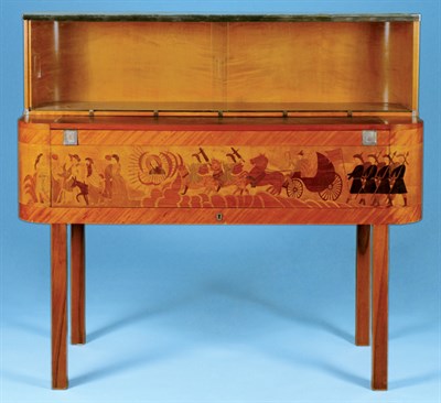 Lot 252 - Swedish Inlaid Writing Table Erik Chambert,...