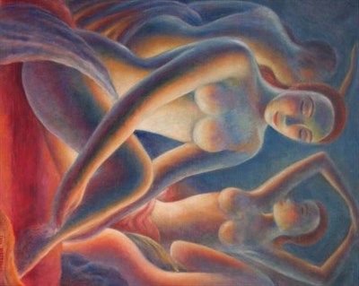 Lot 68 - Paul Raphael Meltsner American, 1905-1966...