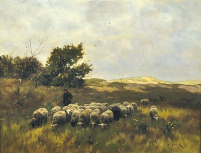 Lot 1034 - Willem Steelink Dutch, 1856-1928 The Return...