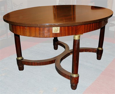 Lot 3495 - Empire Style Gilt-Metal Mounted Mahogany...