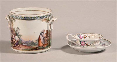 Lot 1335 - Russian Porcelain Cachepot Saint Petersburg,...