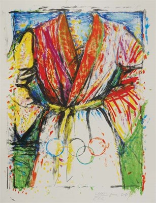 Lot 4194 - Jim Dine OLYMPIC ROBE Color lithograph, 1988,...