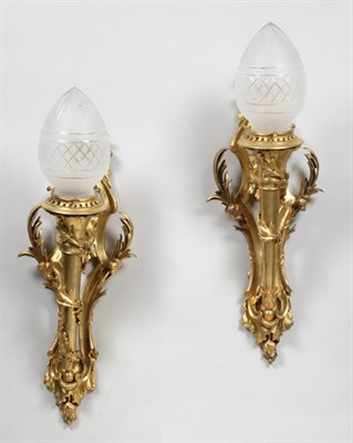 Lot 526 - Pair of Transitional Louis XV/XVI Style...