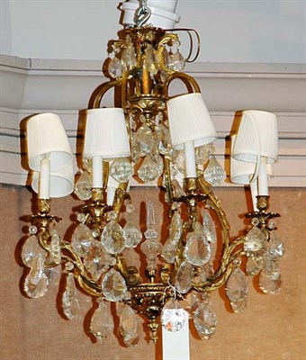 Lot 3504 - Louis XV Style Gilt-Metal and Glass...