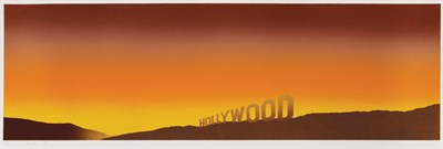 Lot 4392 - Ed Ruscha HOLLYWOOD (ENGBERG 7) Color...