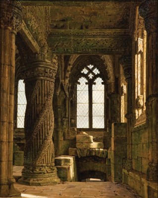 Lot 1030 - Heinrich Hansen Danish, 1821-1890 Rosslyn...