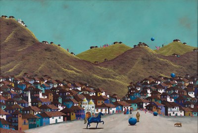 Lot 1154 - Gonzalo Endara Crow Ecuadorian, 1936-1996...