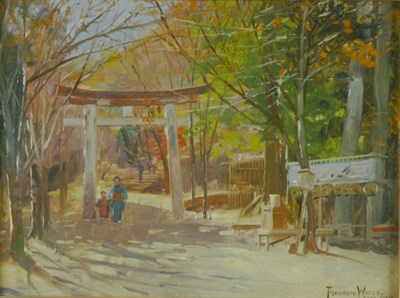 Lot 1243 - Theodore Wores American, 1859-1939 Entrance to...