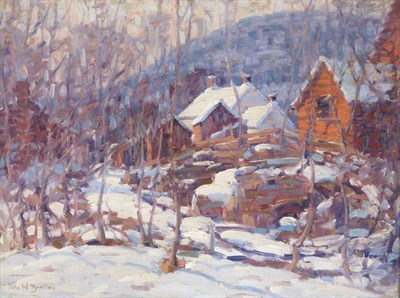 Lot 2462 - John William Bentley 1880-1951 Houses in the...