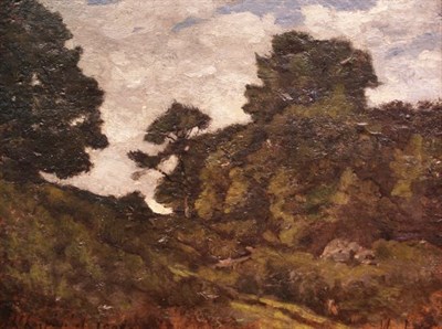 Lot 1011 - Henri Joseph Harpignies French, 1819-1916...