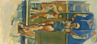 Lot 3091 - Carl Sprinchorn American, 1887-1971 Diver...