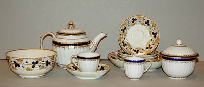Lot 466 - Assembled Derby Porcelain Coffee and Dessert...