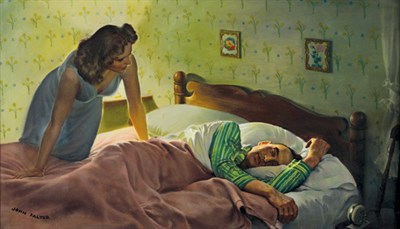 Lot 1302 - John Philip Falter American, 1910-1982 Time to...