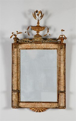 Lot 336 - Italian Neoclassical Marble and Gilt-Wood...