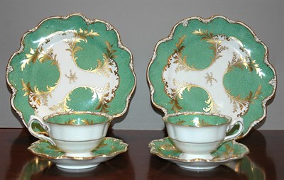 Lot 530 - George Jones Pottery Dessert Service...