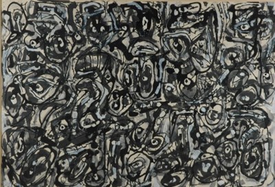 Lot 112 - Antonio Saura Spanish, 1930-1998 Untitled,...