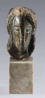 Lot 2484 - Jose Mariano de Creeft 1884-1982 Head of a...
