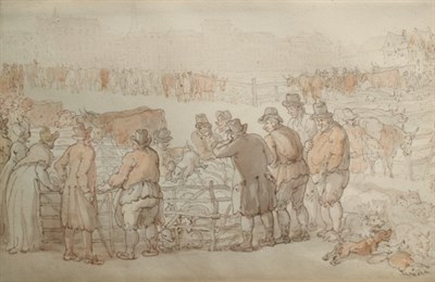 Lot 1018 - Attributed to Thomas Rowlandson Bottingham...