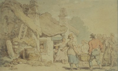 Lot 1017 - Attributed to Thomas Rowlandson The Return...