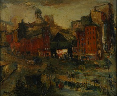Lot 2480 - Franz Josef Kline 1910-1962 Street Scene...