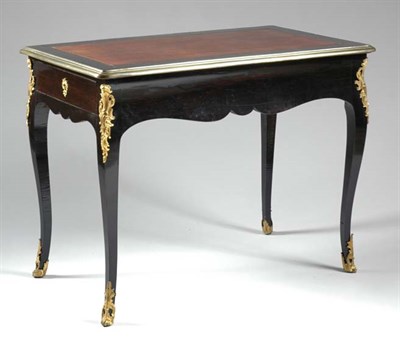 Lot 1391 - Louis XV Gilt-Bronze Mounted Black Lacquered...