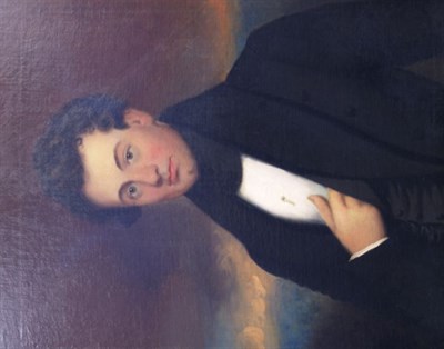 Lot 2311 - American School 19th Century Portrait of...