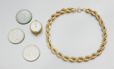 Lot 878 - Group of Jewelry and Coins