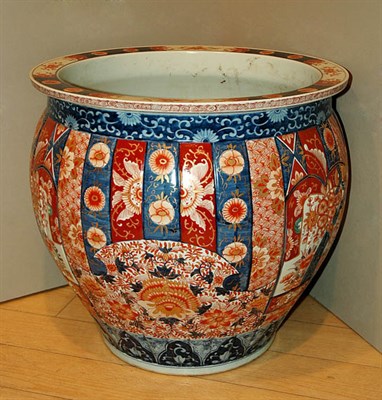 Lot 541 - Imari Porcelain Jardiniere Height 18 1/2...