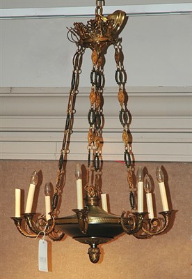 Lot 512 - Empire Style Gilt and Patinated-Metal...