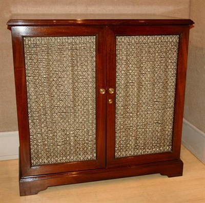 Lot 344 - Regency Style Mahogany Side Cabinet Height 39...