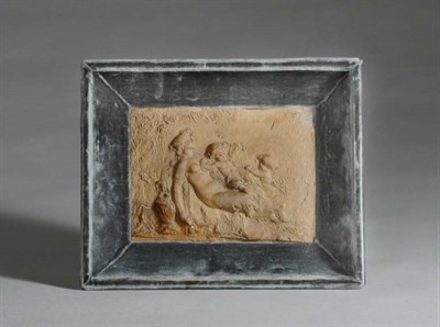 Lot 344 - French Terra Cotta Relief Plaque 18th Century...