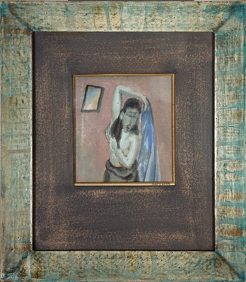 Lot 1281 - Max Weber American, 1881-1961 Female Figure...