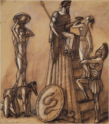 Lot 1060 - Sergei Yur'evich Sudeikin Russian, 1883-1946...
