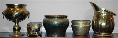 Lot 139 - Miscellaneous Group of Seven Brass Decorations...