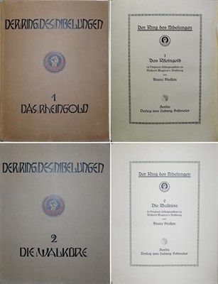 Lot 116 - STAFFEN, FRANZ Der Ring des Nibelungen. Vol I....