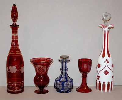 Lot 178 - Miscellaneous Group of Cut and Etched Glass...