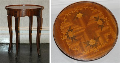 Lot 4454 - Louis XV Style Gilt-Metal Mounted Marquetry...