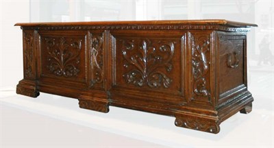 Lot 1108 - Continental Baroque Walnut Chest 18th Century...