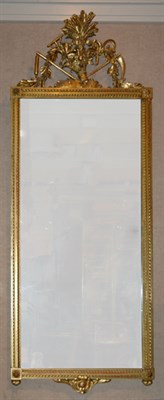 Lot 339 - Louis XVI Style Gilt-Wood Mirror 19th Century...