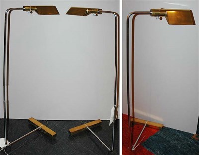 Lot 3459 - Three Brass Lamps Signed Cedric Hartman
