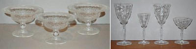 Lot 244 - Miscellaneous Group of Etched Glassware...