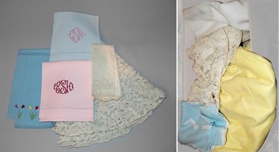 Lot 287 - Miscellaneous Group of Table Linens